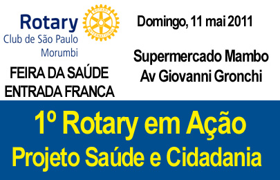 1º Rotary em Ação – Mambo – 11 mai 2011