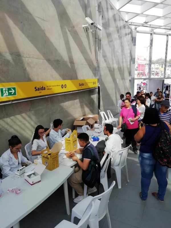 Semana da Hepatite – Metrô SP Morumbi